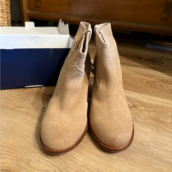 Splendid Lakota suede low boots in Nut - Picture 2 of 5